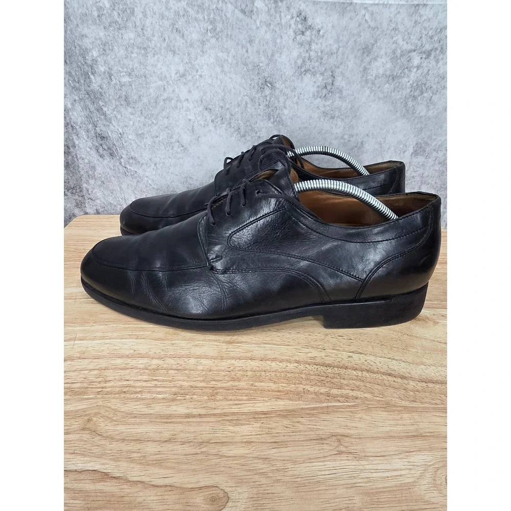 Johnston & Murphy Derby Shoes Men 11 M Sheepskin Leather Lace Up Oxford 59-13505